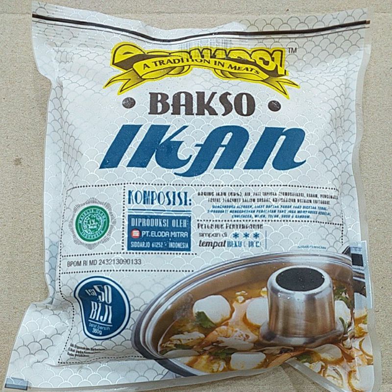 

Bernardi Bakso Ikan 50 Bj Kecil