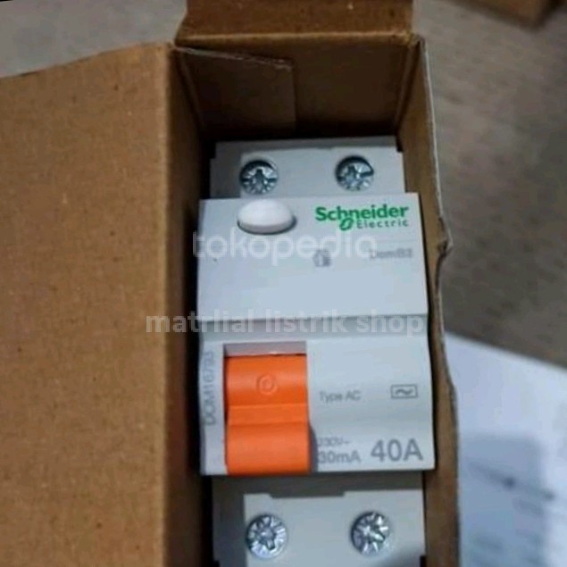 Schneider Domae Elcb /Rcbo 2Pol 40A 30Ma