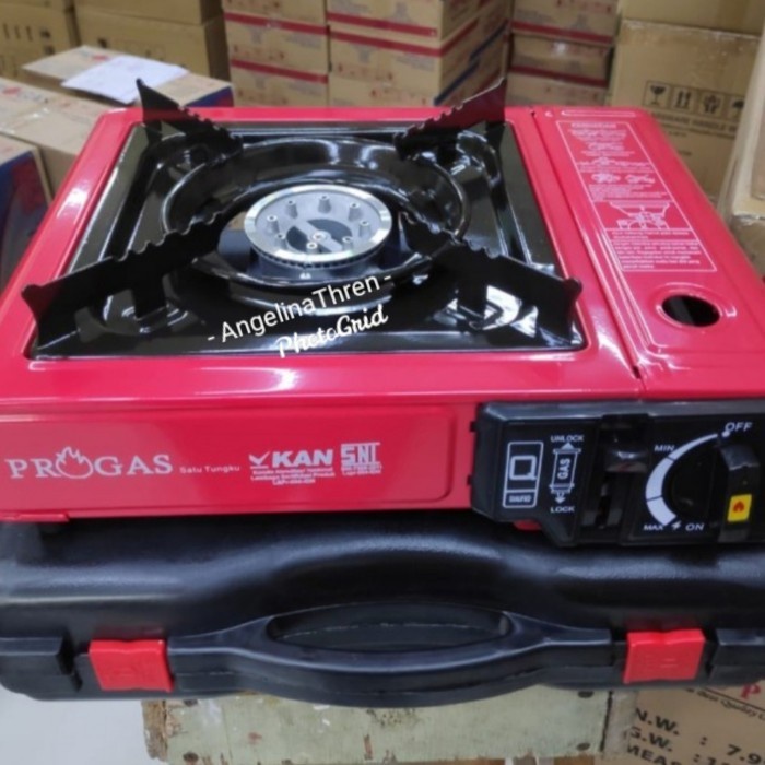 [Ori] Kompor Gas Portable Progas Sni - Kompor Travel Tabung Mini Limited