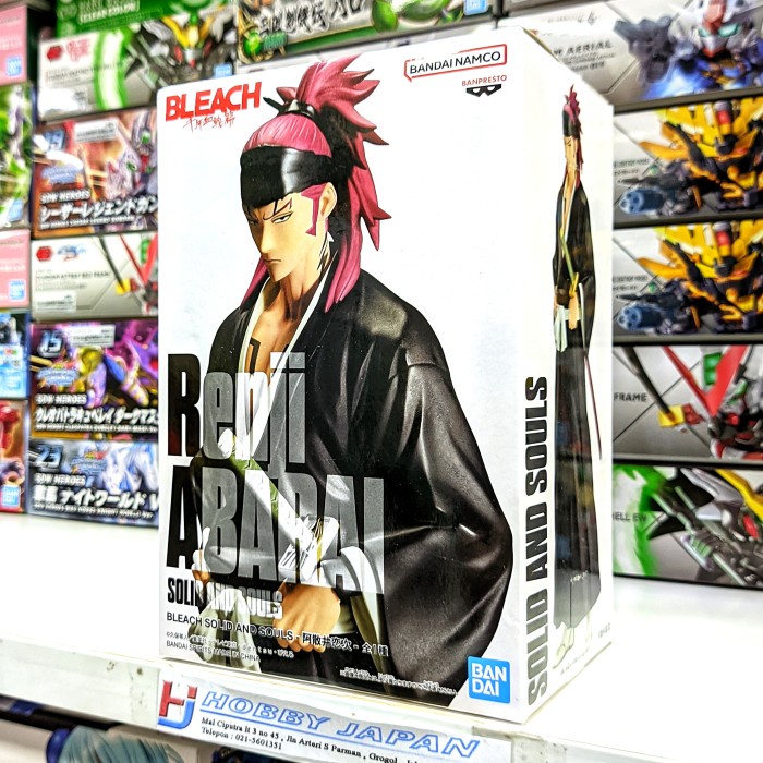 [Original] Bleach Solid And Souls Figure - Renji Abarai Diskon
