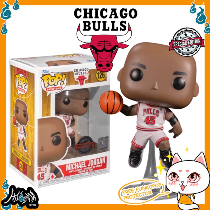 ✅COD Funko Pop Sports - Nba - Michael Jordan 45 Playoffs 1995 White #126 Limited