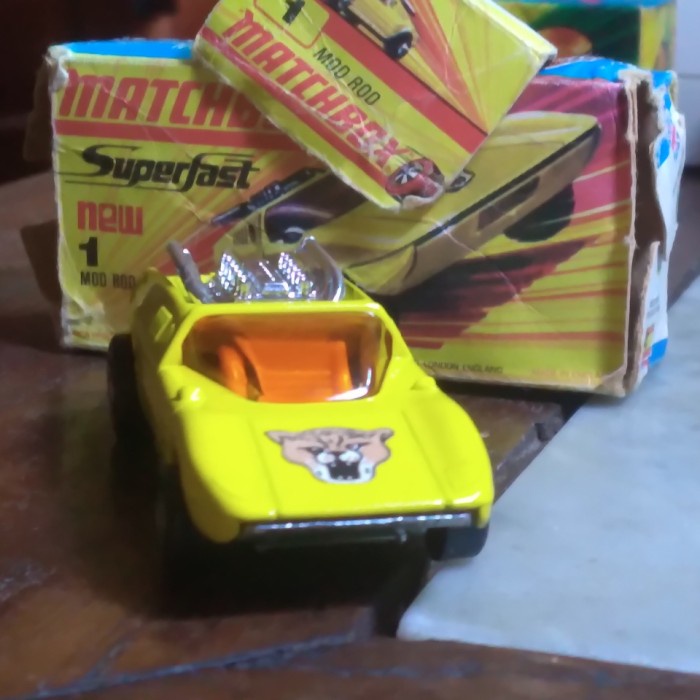 ✅COD Matchbox Superfast 1F Mod Rod. England 1971 Diskon