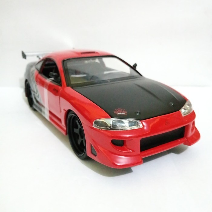 ✅COD Diecast Metals Jdm Tuners Miniatur Mobil 1955 Mitsubishi Eclipse Terbaru