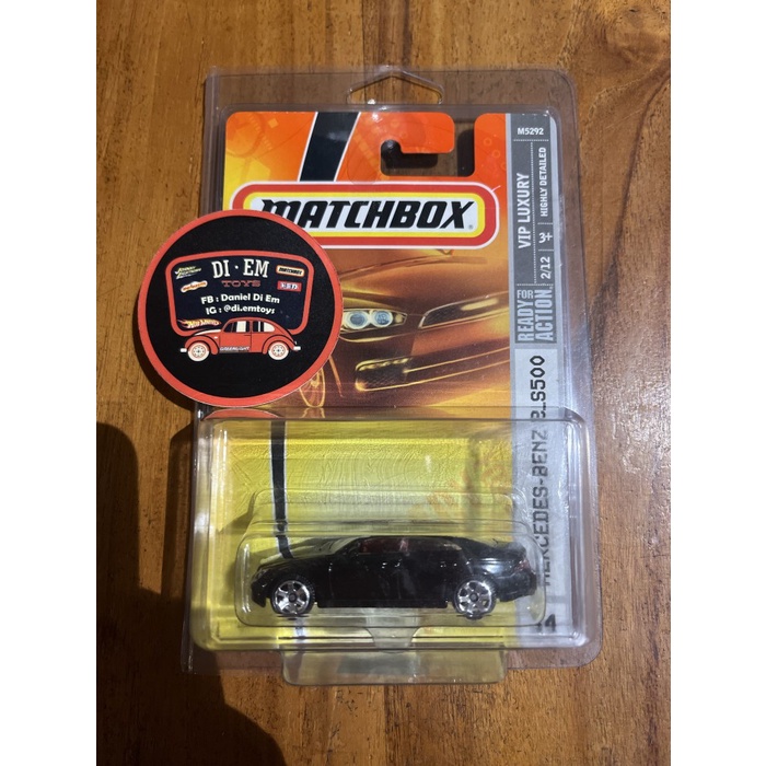 ✅COD Matchbox Mercedes-Benz Cls500 Hitam Terbaru