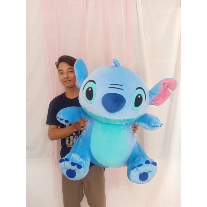 ✅New Ori Boneka Stitch Giant Suoer Jumbo 1Meter Berkualitas