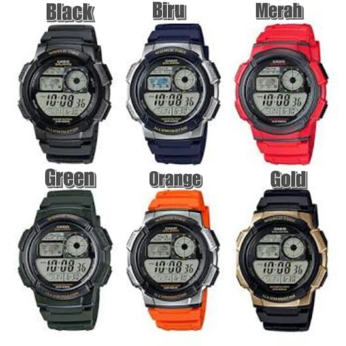✅Ori Jam Tangan Casio Original Ae-1000W / Ae-1000 / Jam Tangan Pria Digital Bisa Gojek