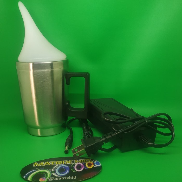 ✨New Mug Teko Pemanas Nano Burn Coating Dengan Adaptor Terbatas