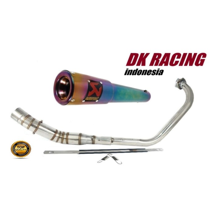 ✨New Knalpot Honda Cbr 150 R Akrapovic Gp Rainbow Diskon