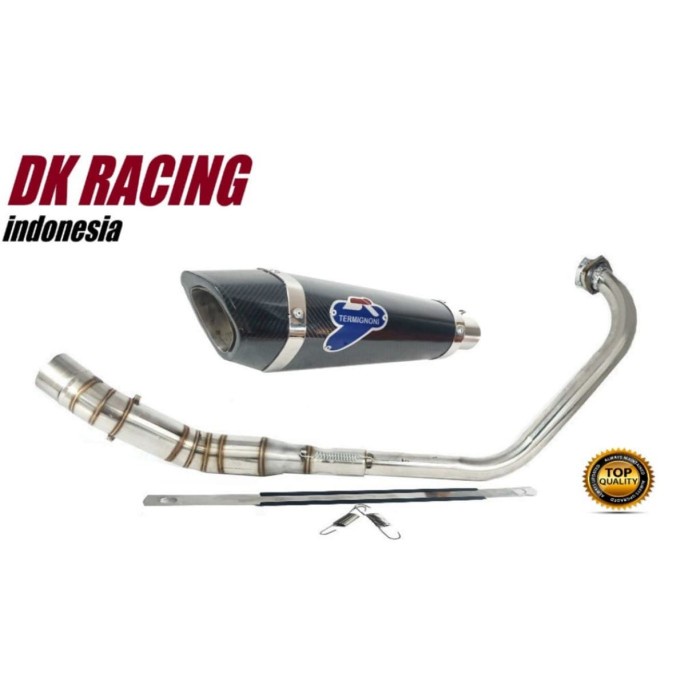 ✨Termurah Knalpot Racing Honda Cb 100 Termignoni High Peforma Bisa Sameday