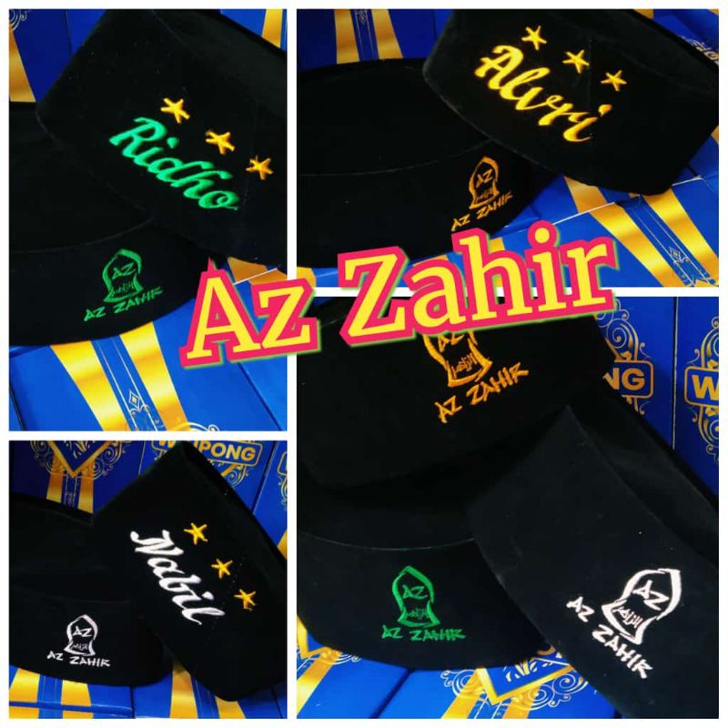 peci logo az Zahir free bordir