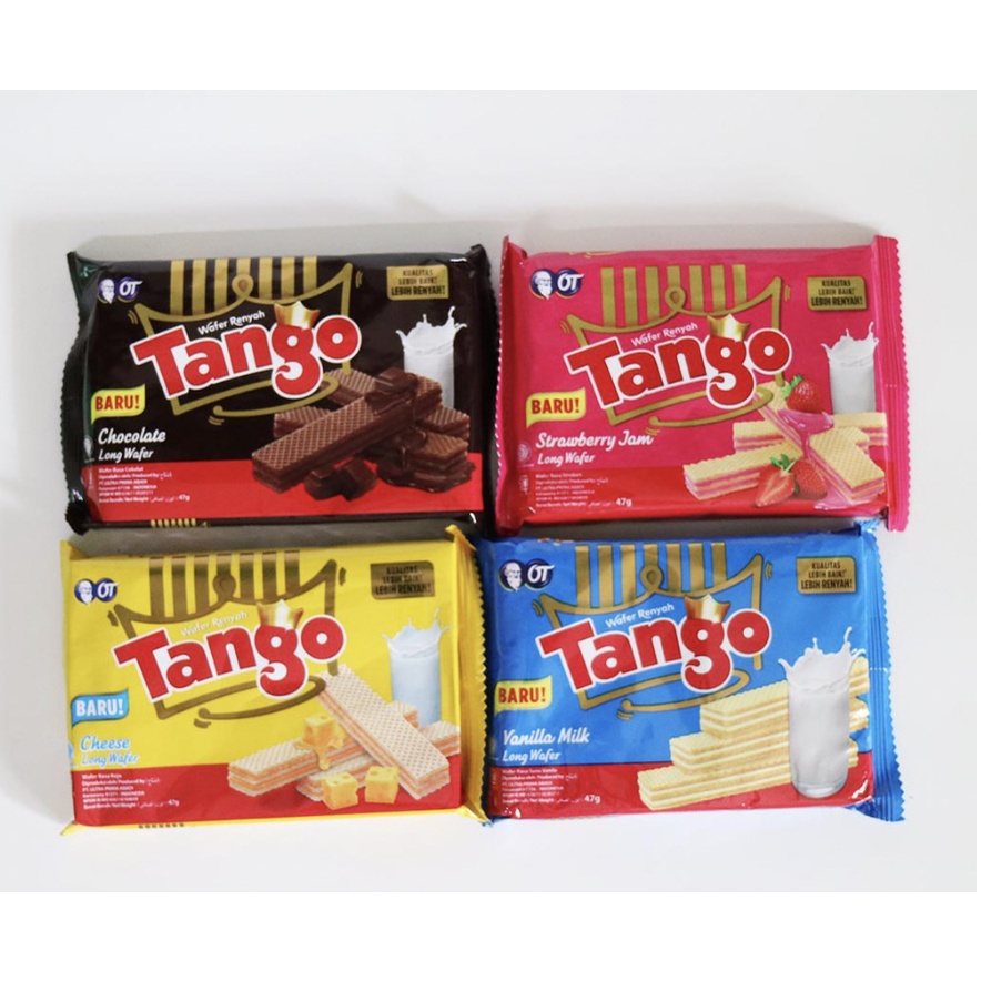 

[Grosir!!] Wafer Tango 39Gr 1 Dus Isi 60 Pcs - Grosir Wafer Nikmat Enak Ter