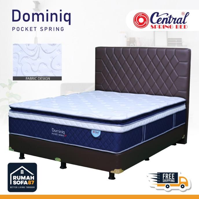 $+$+$+$+] springbed central dominic pocket spring 160x200