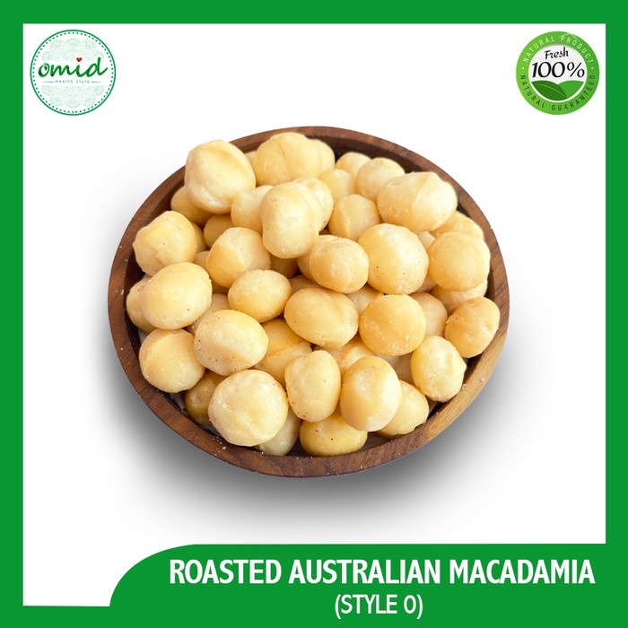 

Roasted Salted Macadamia Nuts (Kacang Macadamia Panggang Asin) 250Gr