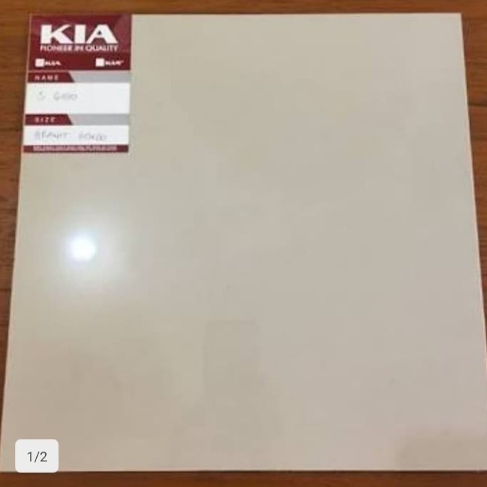 GRANIT KIA CREAM POLOS 60X60 PRATO IVORY KW1