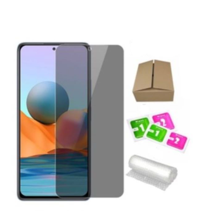 (GARANSI GANTI BARU) Tempered Glass Anti SPY XIAOMIREDMI13/REDMI13C/POXO C65/A1/A2/REDMIA3/POCOX5PRO