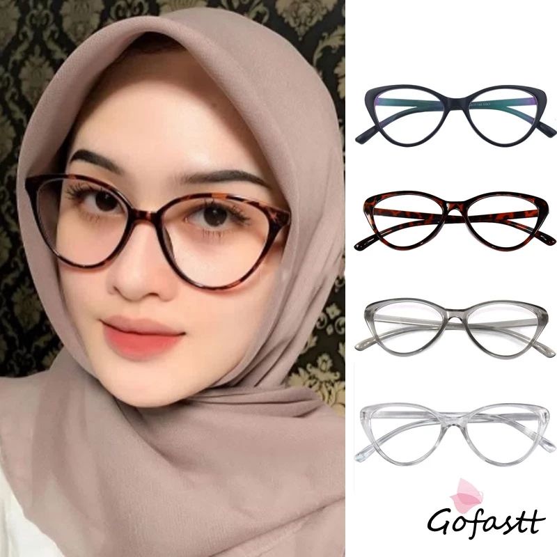 Kacamata Anti Radiasi Cat Eye Kacamata Fashion
