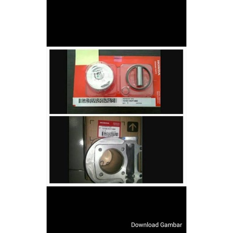 [Baru] Blok SeherPiston Kit Beat Karbu Original Bisa Gojek