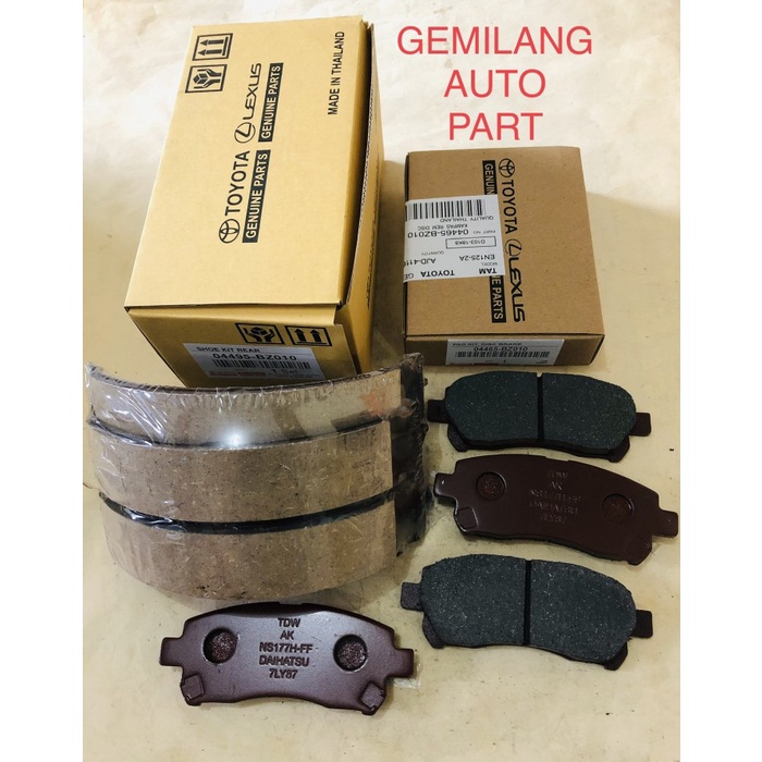[Baru] Paket Irit Kampas Rem Depan Belakang Toyota Avanza / Xenia / Veloz Diskon