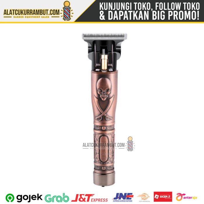 [Ori] Kemei 9370 Alat Cukur Mesin Cukur Rambut Hair Detailer Trimmer Kemei Diskon