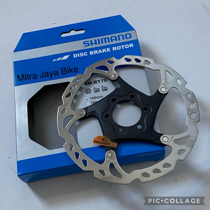 [New Ori] Rotor Shimano Rt 76 Xt 160Mm 6Bolt 6Inch Diskon