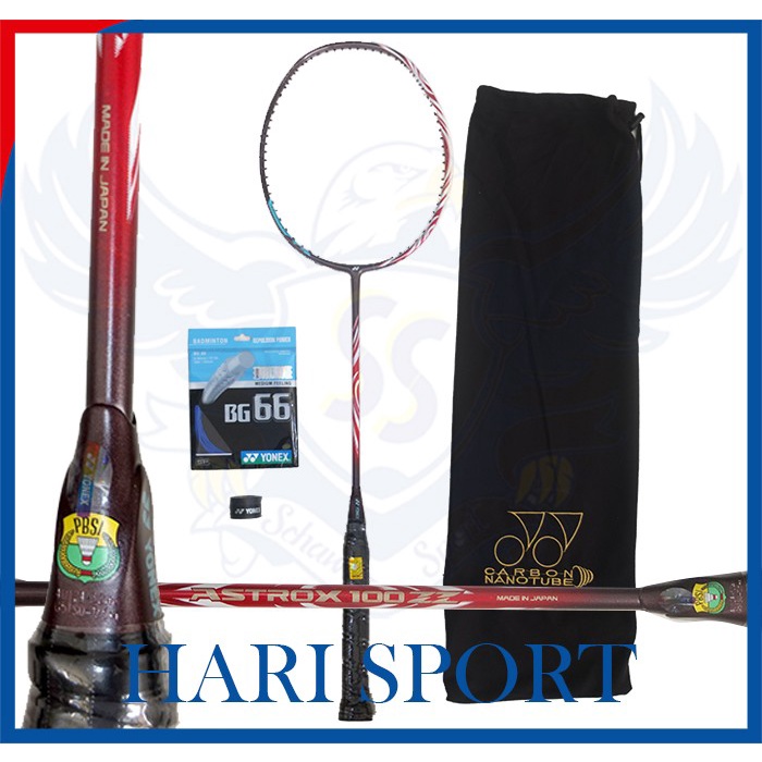 [New Ori] Astrox 100Zz Kurenai Asean Premium Raket Badminton Bisa Sameday