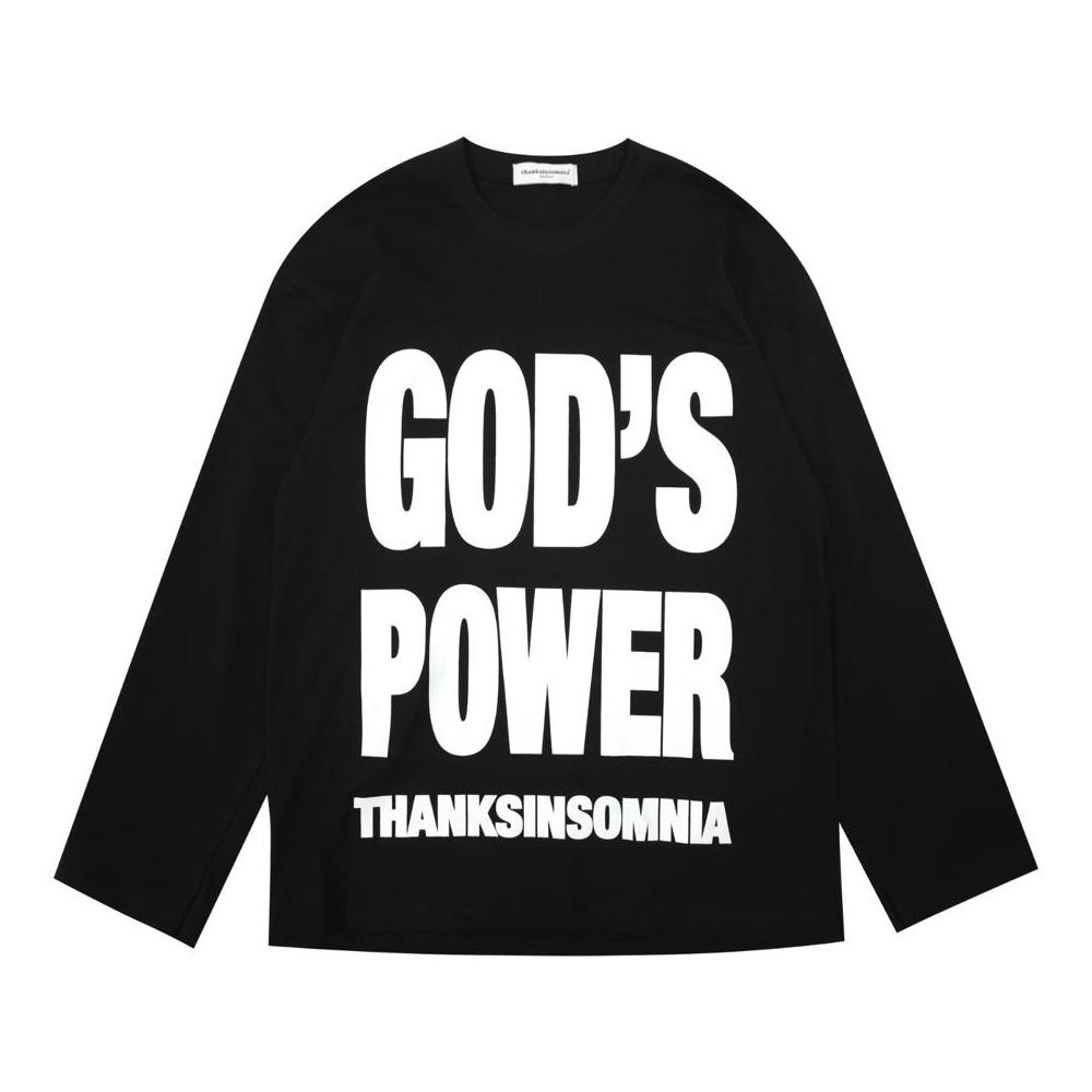 Longsleeve Nicola Black Thanksinsomnia