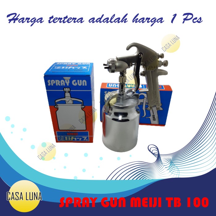✅Ori Spray Gun Alat Semprot Cat Meiji Original Tabung Bawah F100 F-100 Bisa Sameday