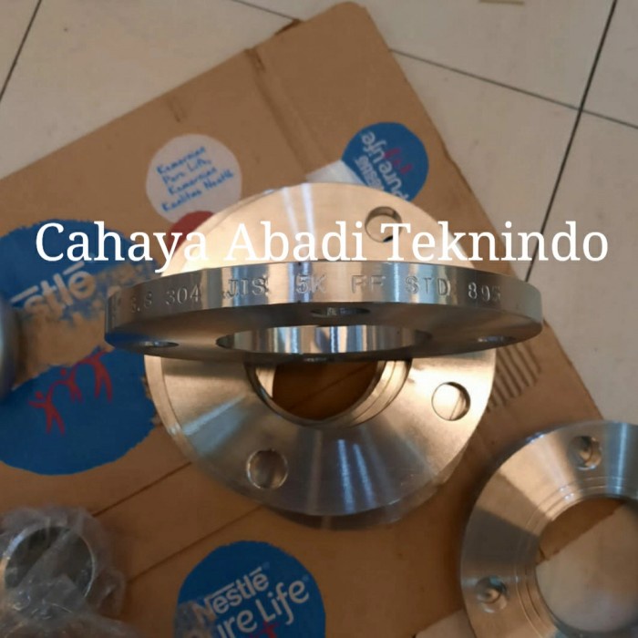 [Original] Flange Ss304 Jis 5K 3Inch / Flange Stainless Ss 304 Jis 5K Terbatas