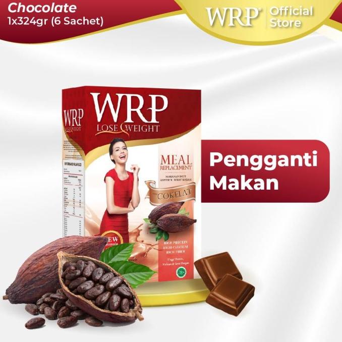 

Wrp Meal Replacement Chocolate 324Gr - Pengganti Makan