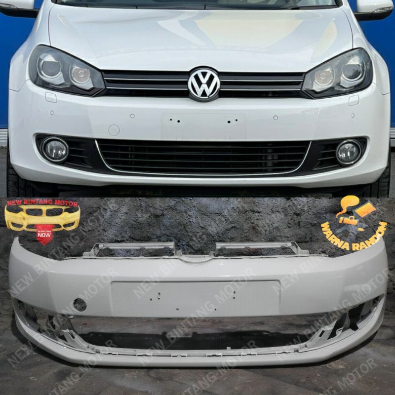 Bumper depan vw golf volkswagen golf MK6 2010 2013 original