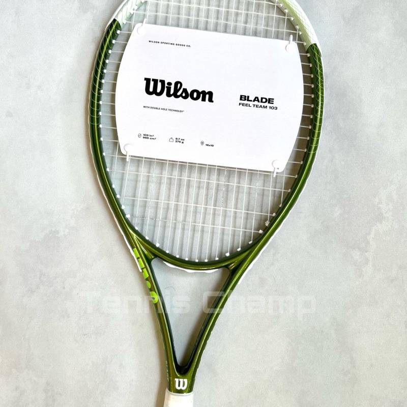 Raket Tenis Wilson Blade Feel 103/Tennis Raet Wilson Blade Feel