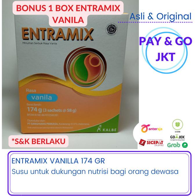 

SUSU NUTRISI LANSIA ENTRAMIX 185 GR - VANILLA