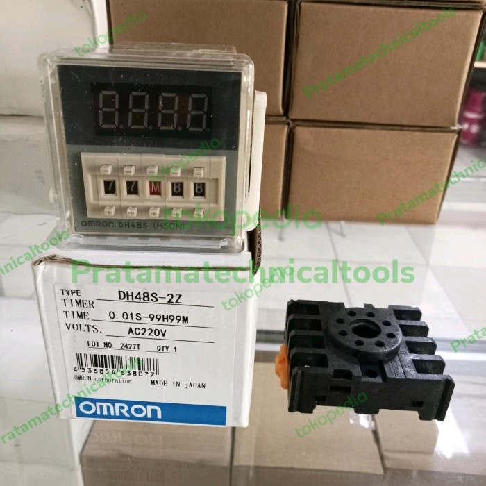 DIGITAL COUNTER DH48S-2Z OMRON TIMER DIGITAL DH48S 2Z COUNTER OMRON
