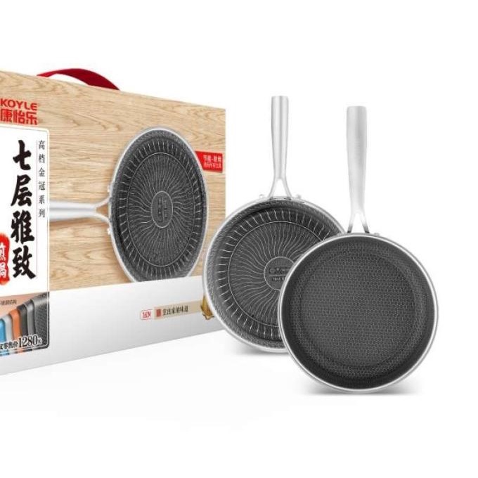 Koyle Pan Wajan 28Cm Non Stick Anti Gores Kode 835