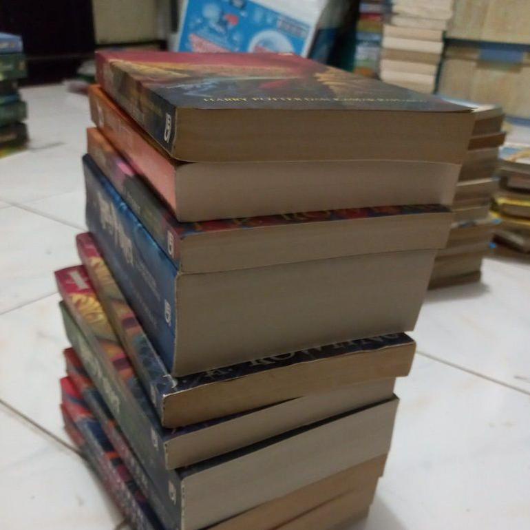 Termurah NOVEL HARRY POTTER. BHS INDONESIA. ORIGINAL BEKAS Promo