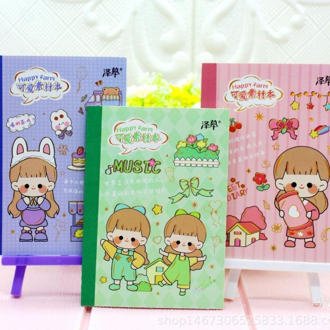 

HARIS PRODUK !!! Buku Stiker 12 lembar Cutting Sticker Korea Murah Grosir Kado Anak - TERBARU
