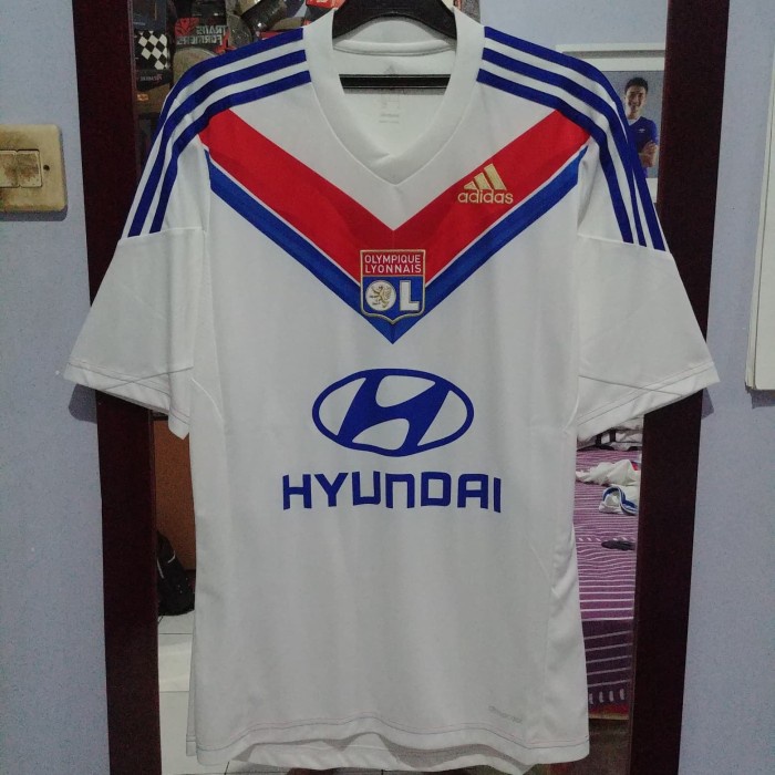 [New] Jersey Lyon 13/14 Home Size S Original Bisa Gojek