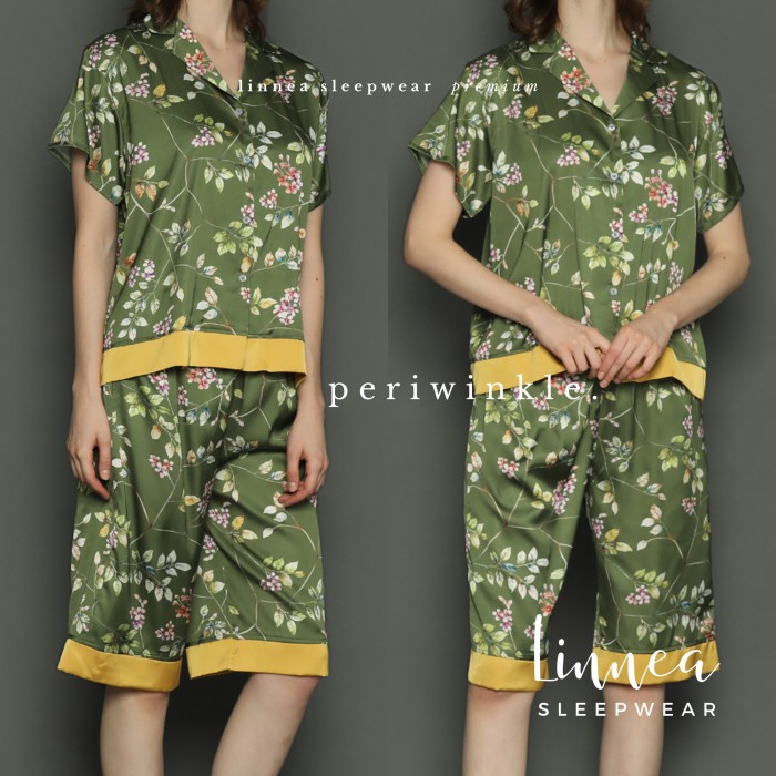 [Ori] Piyama Baju Tidur Premium Wanita Periwinkle Limited