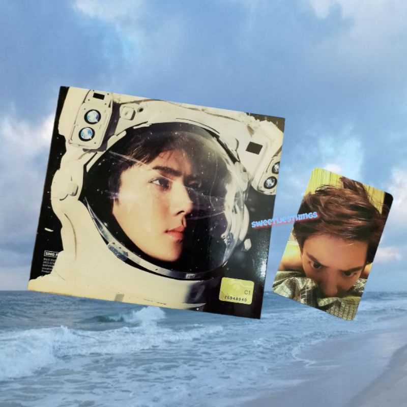 ALBUM EXO SING FOR YOU COVER SEHUN PHOTOCARD CHANYEOL PC RARE