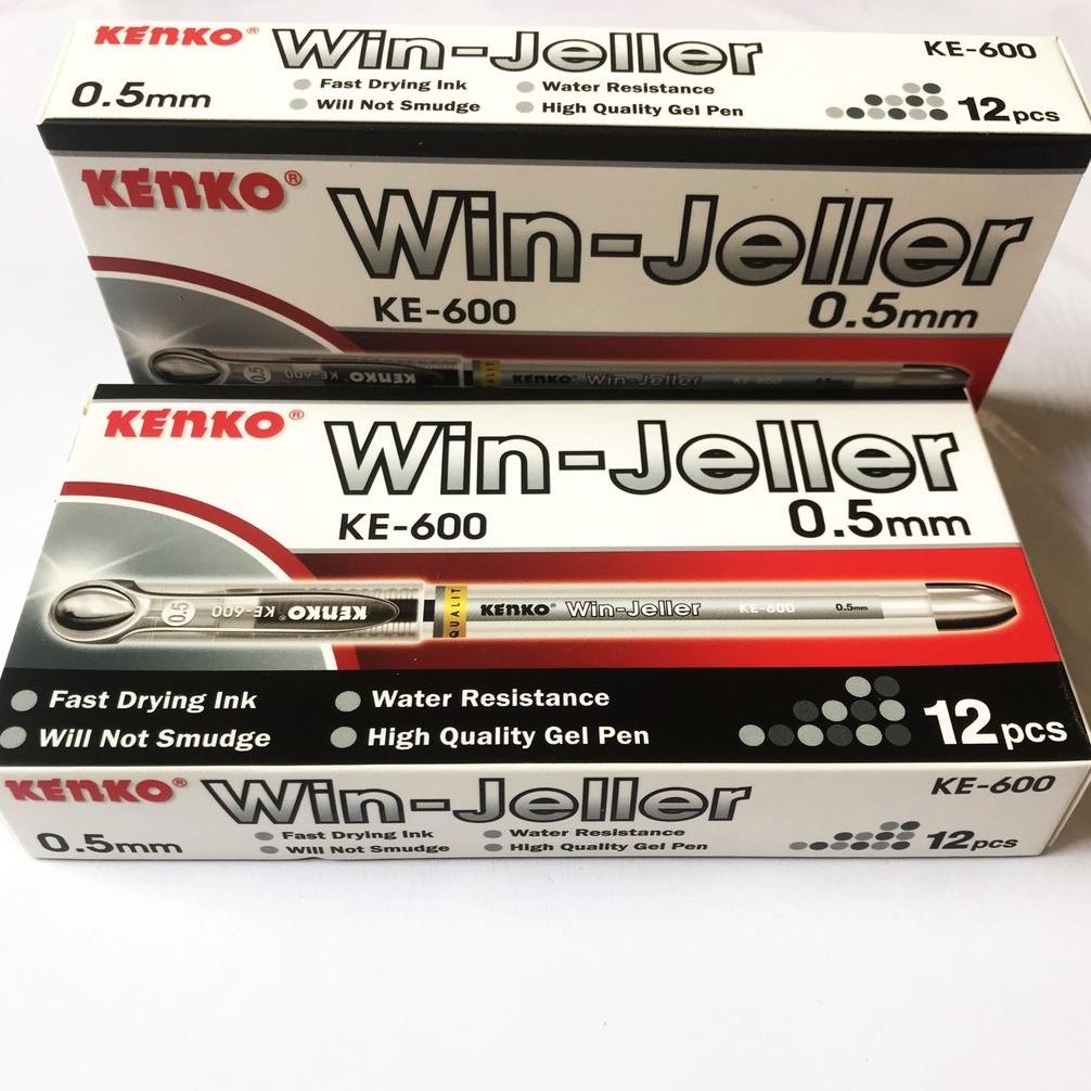 

COD KENKO GEL PEN KE-600 WIN-JELLER (1 pak isi 12 pcs) Murah