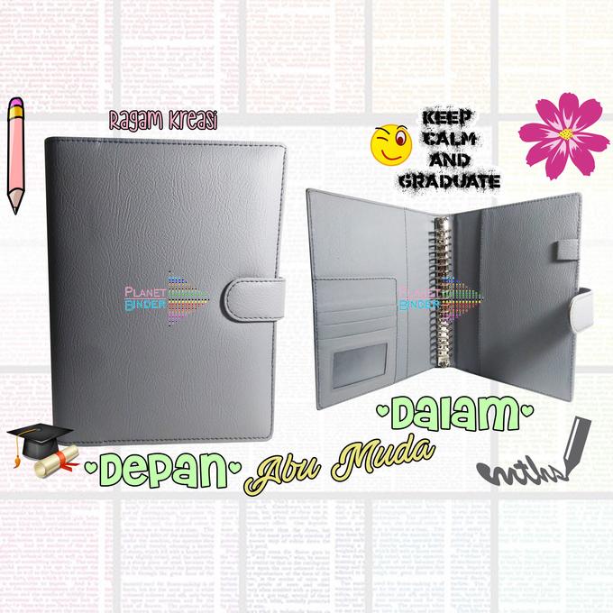 

Update - Binder A5 HOLOGRAM CANDY PRINT POLOS KULIT 20 Ring