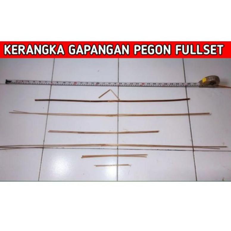 Special kerangka layang pegon 1,2 meter(belom dirangkai) .,