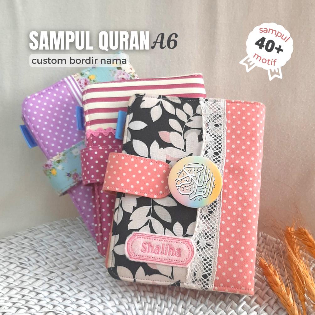 

Berkualitas Sampul Alquran A6 Custom Nama Aesthetic Saku / Katalog A6 SPL !!