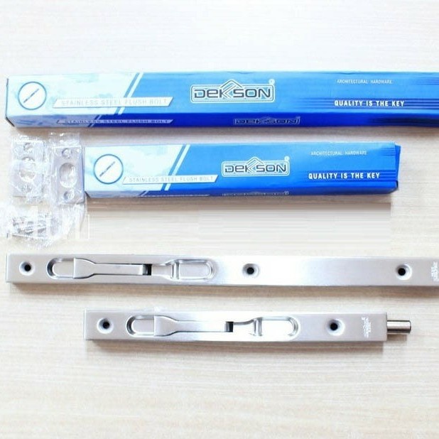 Grendel/Slot Pintu Tanam Dekson/Flush Dekson Paket Atas Bawah