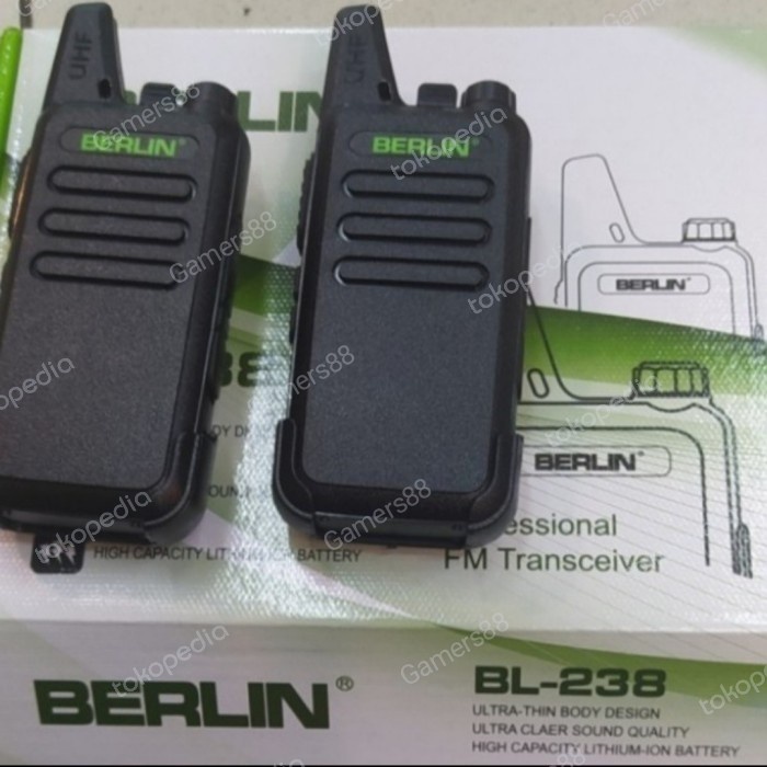 Ht Berlin Bl-238 Uhf 400Mhz / 2Pcs Ht Bl 238 Uhf
