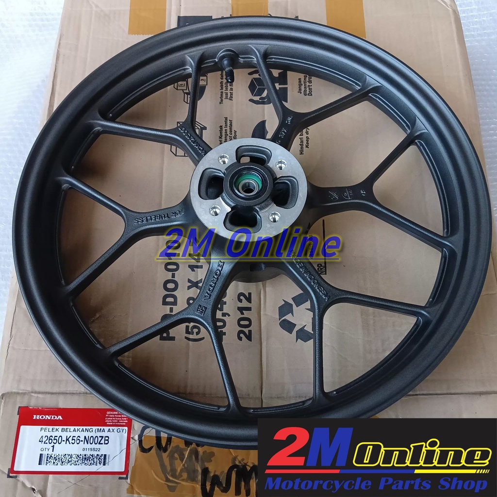 42650K56N00ZB Velg CW Sonic 150R Belakang Grey Ori AHM
