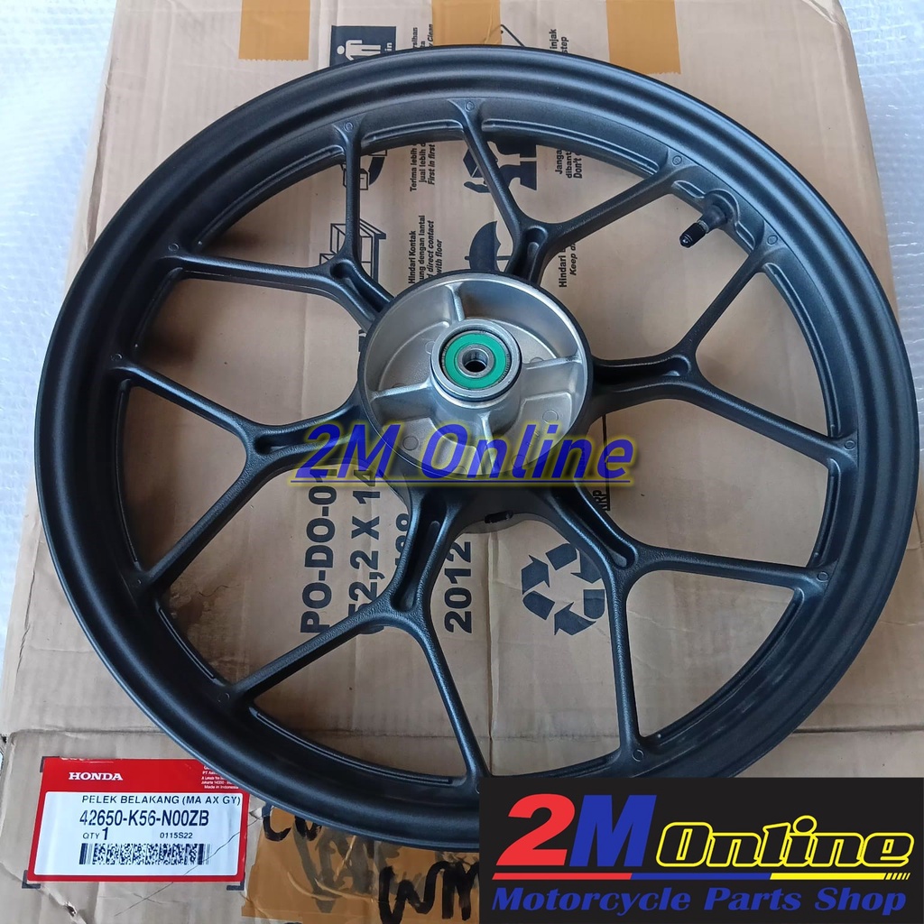 Velg Cw Sonic 150R Belakang Grey Ori AHM 42650-K56-N00Zb