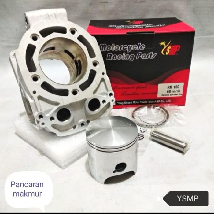 ✨Termurah Ceramic Cylinder Kit /Blok Seher 68Mm Motor Kr150 Ninja/Merek Ysmp Diskon