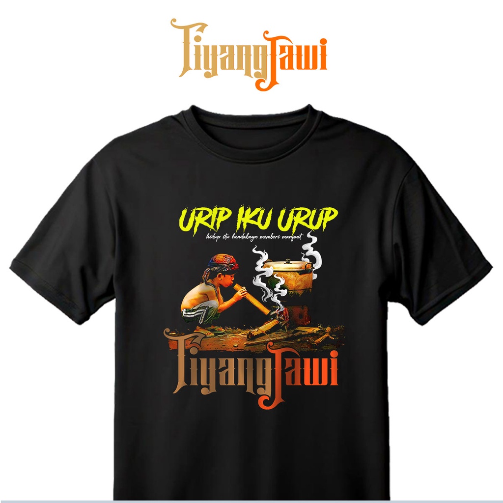 Kaos Tiyang Jawi - Pitutur Jawa URIP IKU URUP - URU1