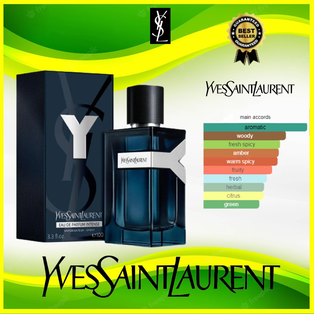 [PREMIUM] BEST PRODUCT YSL Y Men EDP / YSL Y Le Parfum / YSL Y Intense 100Ml